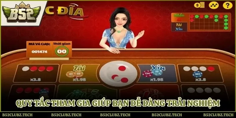 Xóc đĩa trực tuyến B52club giúp bạn tham gia ngay